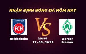 heidenheim werder bremen 17 05 bundesliga