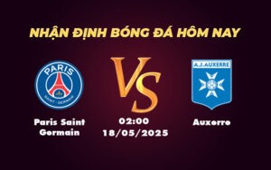 paris saint germain auxerre 18 05 ligue 1