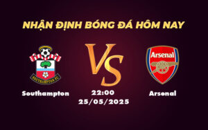 southampton arsenal 25 05 ngoai hang anh