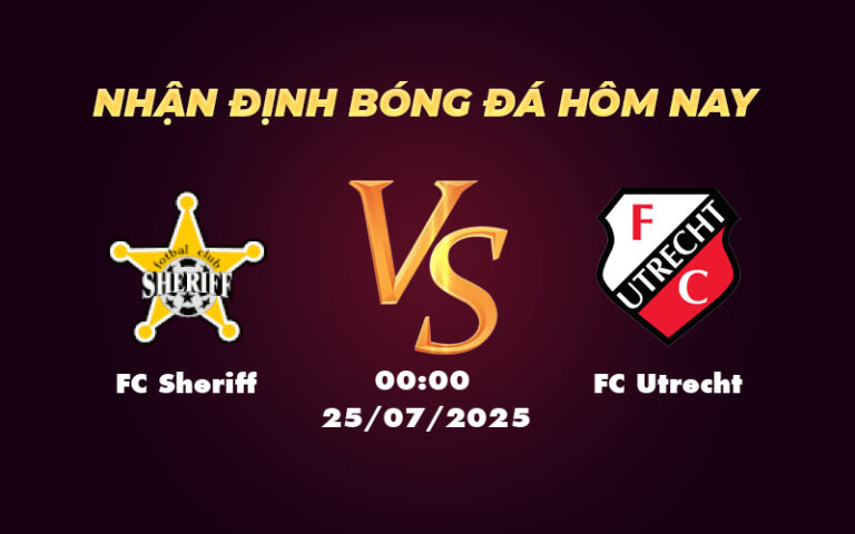 Nhận định soi kèo trận FC Sheriff vs FC Utrecht Đội bóng Moldova làm nên bất ngờ